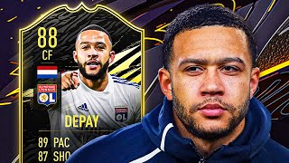 THE DUTCH LION! ? 88 INFORM DEPAY PLAYER REVIEW! - FIFA 21 Ultimate Team