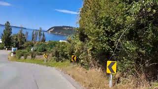 Llegando a Detif, Puqueldón, Chiloé. Iglesia Patrimonio de la Humanidad.