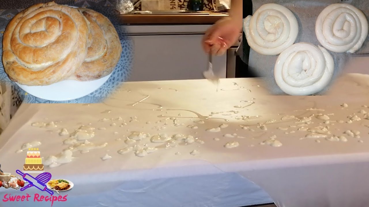 Kako brzo i lako razvuci domace kore za pitu Home made pie crust