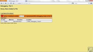 0506 Debugging Techniques   Part 3