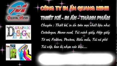 in name card giá rẻ, công ty in ấn Quang Minh