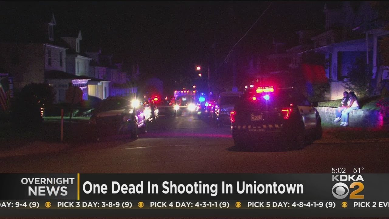 One Person Dead In Uniontown Shooting - YouTube