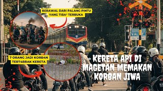 MAGETAN TRAIN GOES VIRAL, 7 PEOPLE BECOME VICTIMS