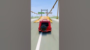 Cars vs Gravity #shorts #beamngdrive #beamng #car #crash #carcrash #gravity #earth #sun  #like