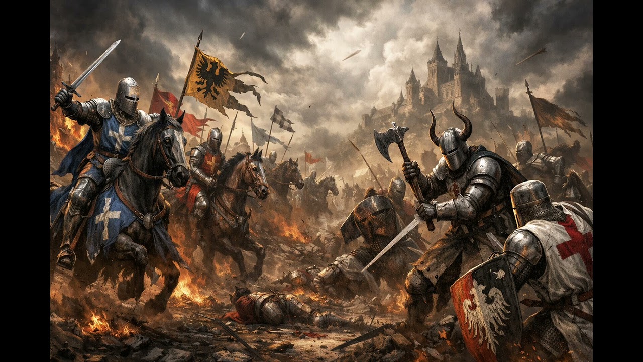 Rytíři na bitevním poli 