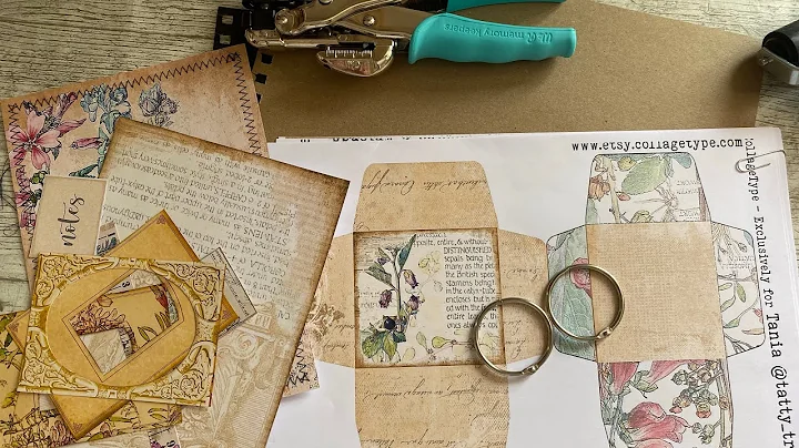 New project Ring bound Junk Journal - new kit Memo...