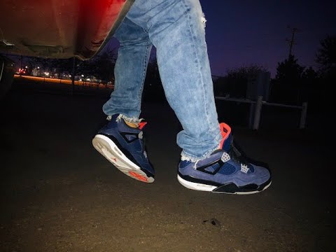 Retro 4 Wntr Loyal Blue Review On Foot Youtube