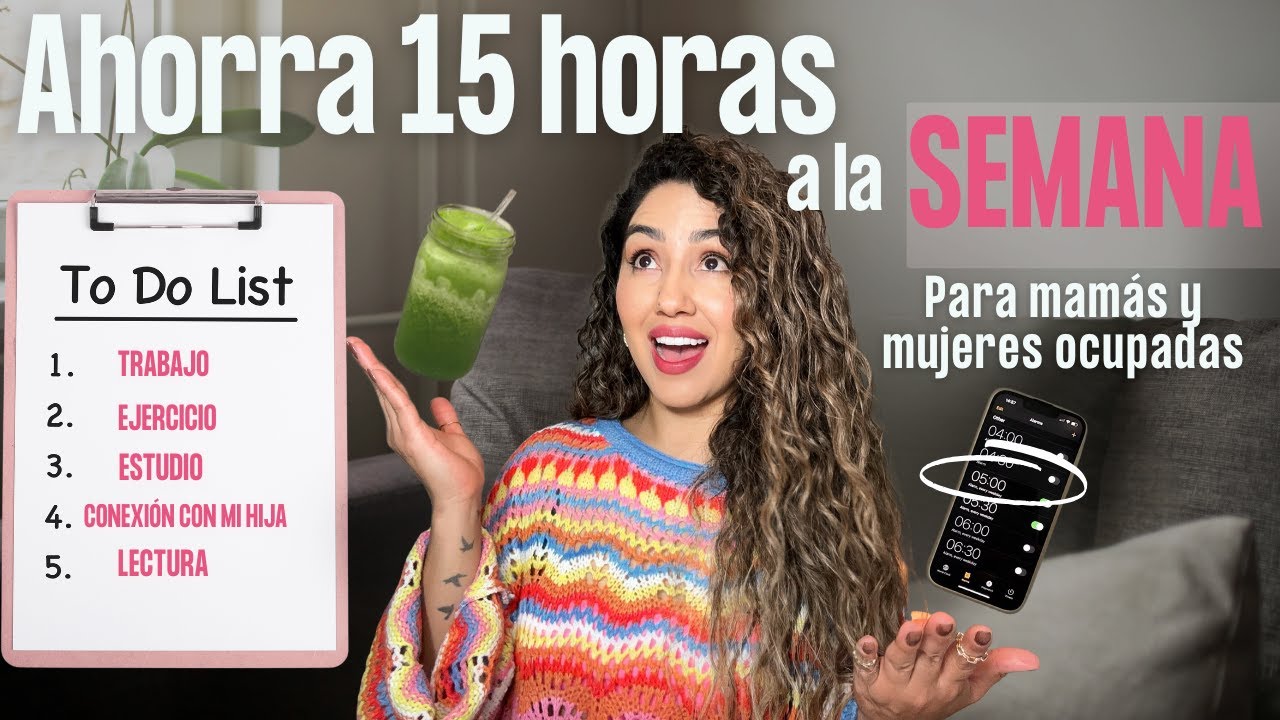 Cómo organizar tu tiempo si eres mamá emprendedora y siempre estás ocupada