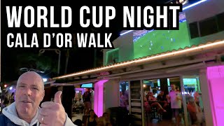 Cala D'or   FOOTBALL ,, World Cup ,, And it goes MENTAL