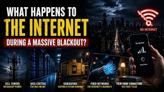 What happens to the internet when an entire city loses power