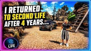 I RETURNED TO SECOND LIFE AFTER 4 YEARS… | Mainland Tour, Premium Plus & Avatar Upgrades