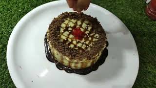 Ghare Pe banae gehu k aate Ki cake