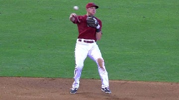 CHC@ARI: Ahmed starts inning-ending double play