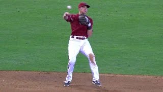 CHC@ARI: Ahmed starts inning-ending double play