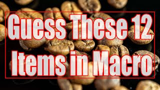 Can You Guess These 12 Everyday Items in Macro? | Close-Up Challenge!
