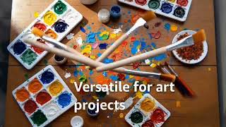 Wood Handle Anti-Static Brushes for Keyboard, Electronic Cleaning, Also Versatile for Paints #shorts