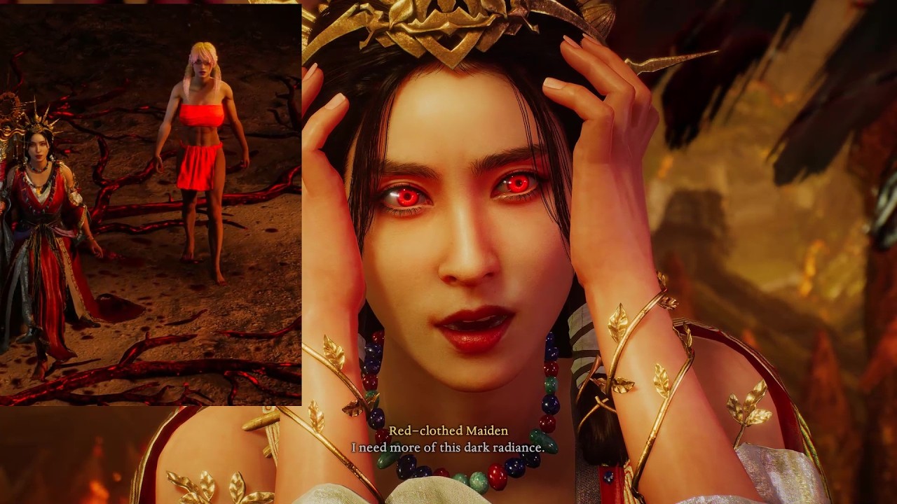 Nioh 3 Tonfas and Axe Vs Kusanagi and Himiko Duo Boss Calamity's Seed Mission Japanese Cavewoman