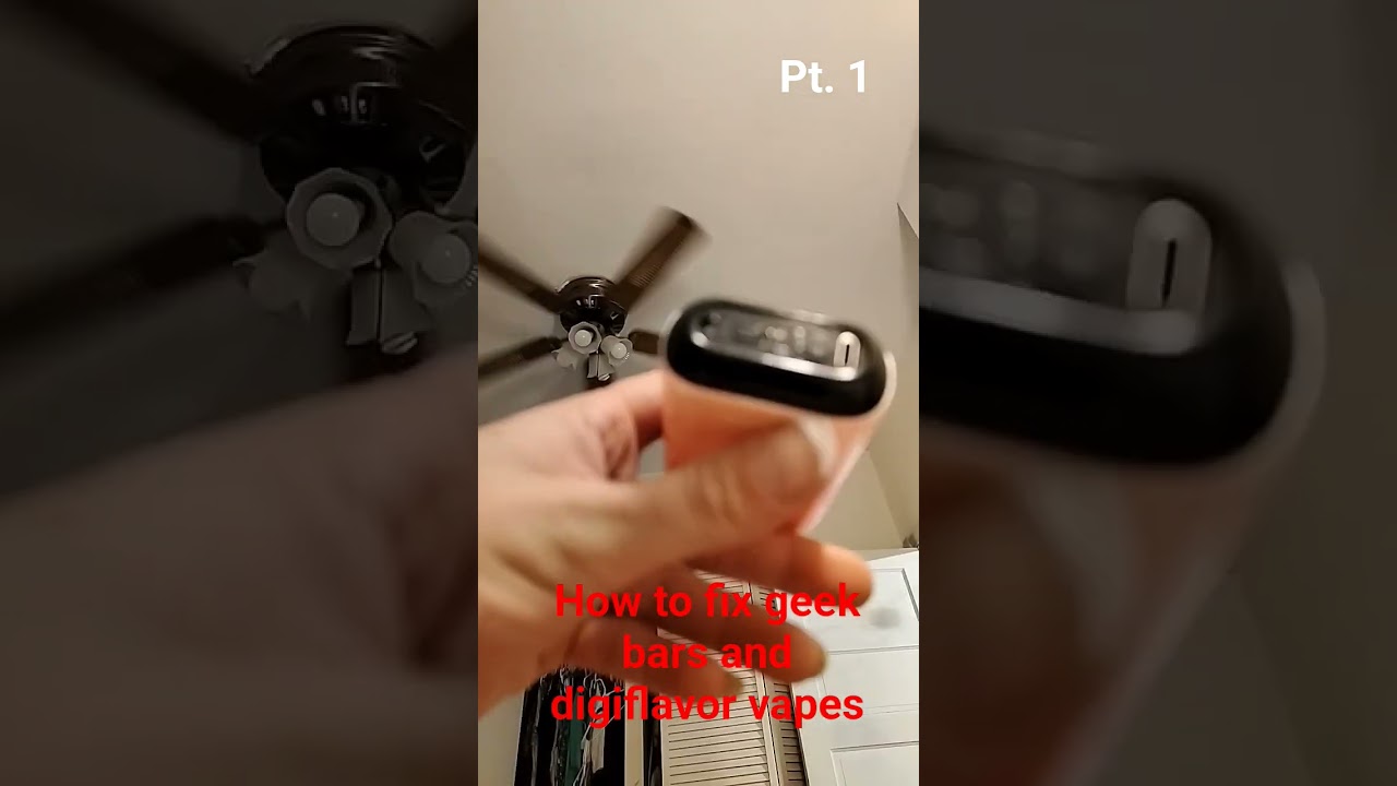 how to fix frozen/broken vapes that won't turn on pt 1 