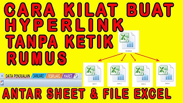 Cara Membuat Hyperlink di Mc. Excel - Tutorial Mc. Excel