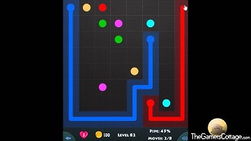 Flow Game Level - 382 [8x8] Mania Connect the Dots