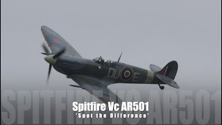 Spitfire AR501 - now with wing tips!
