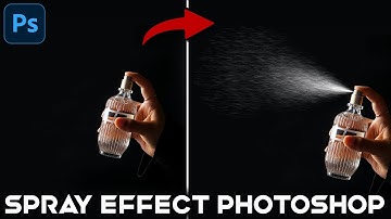 Create Spray Effect in Adobe Photoshop : Easy Tutorial