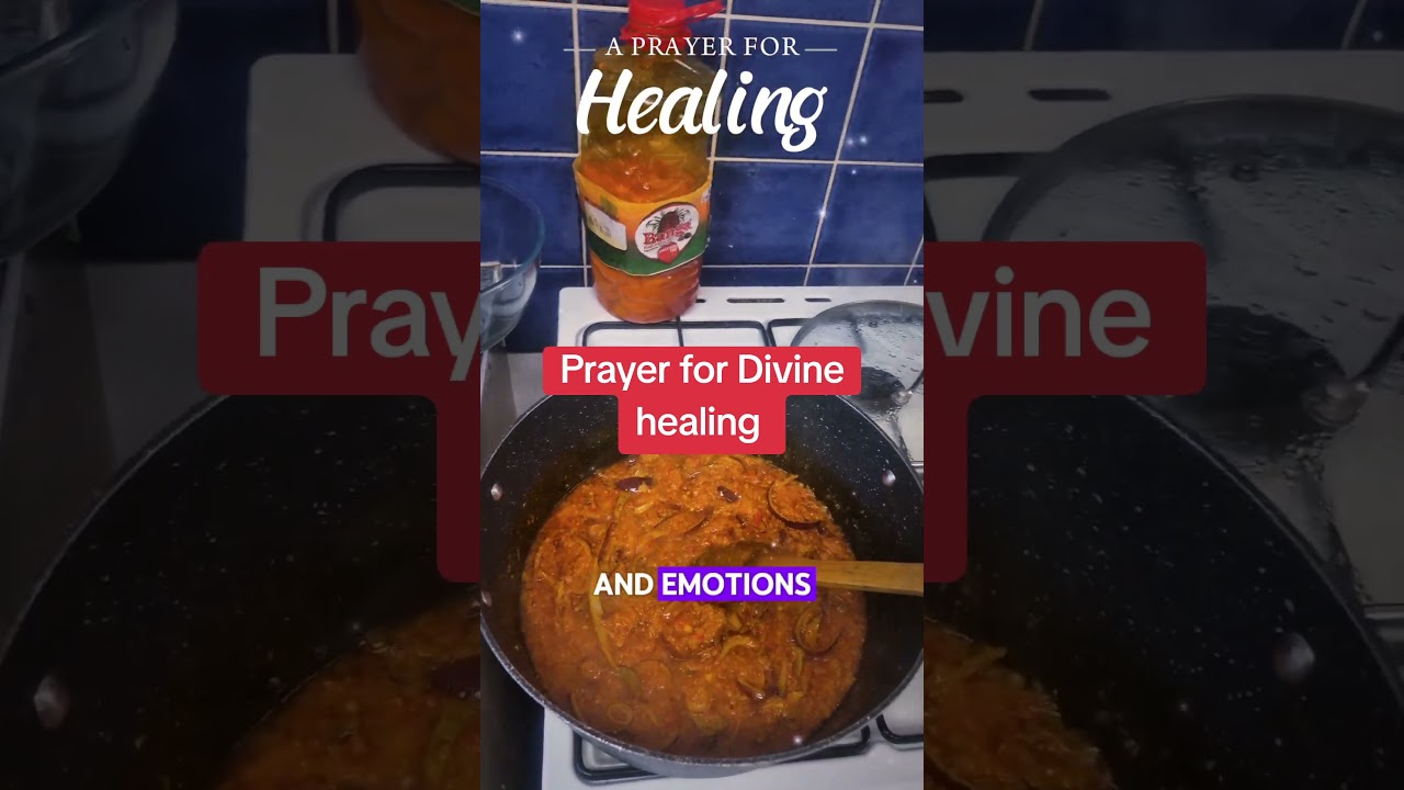 Молитва о божественном исцелении 