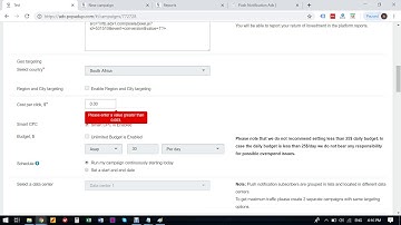 How to Setup a Push Notification Ad Campaign