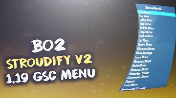 [PS3/BO2] BO2 1.19 Stroudify V2 Free BO2 1.19 GSC Menu + Download