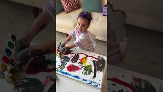 Ellerindeki Boya Çıkacak mı Acaba? 😱🎨