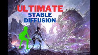 Ultimate stable diffusion workflow - ขั้นตอนการใช้ AI สร้างภาพแบบAdvance