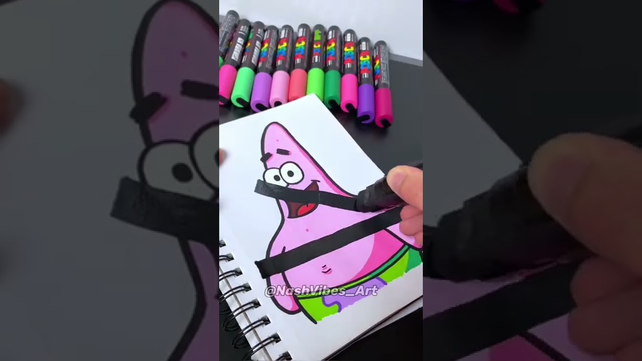 I Ruined My Drawing Again, But Made it into Art! X-ray Effect! (