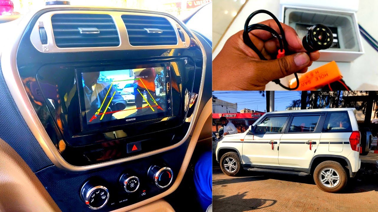 2021 Mahindra Bolero Neo N10 Kenwood Touch Screen Reverse Parking