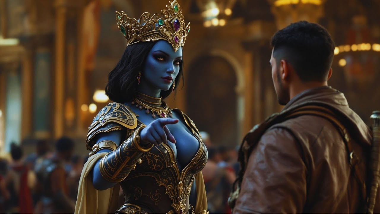 The Whole Galaxy Wanted To Marry The Alien Princess,But Her Choice Shocked Everyone - it Was A Human