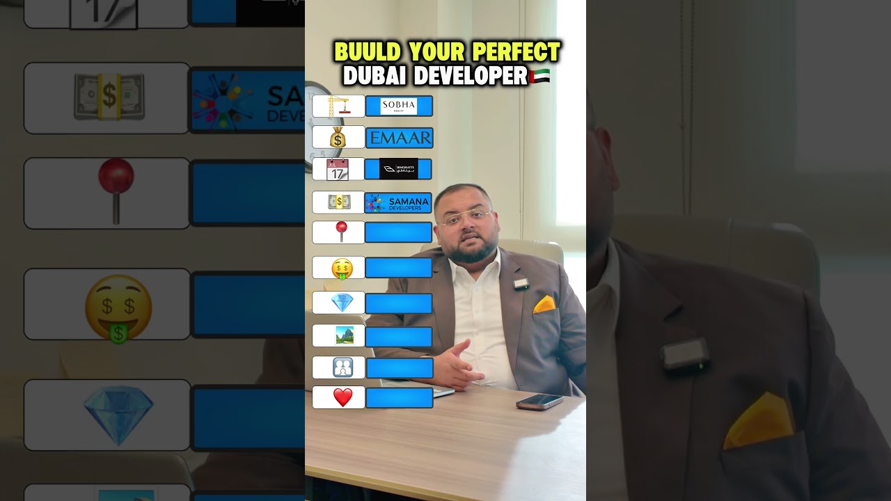 Build Your Perfect Dubai Developer: From Emaar to Binghatti | Ultimate Comparison!