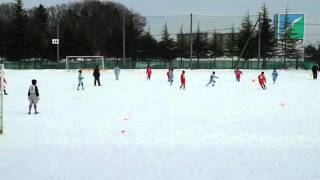 今日イチのビルドアップ（20120205加茂vs大郷_FCみやぎ杯U11）