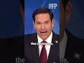 "We Don't Want a War." Marco Rubio on Iran Negotiations