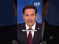 "We Don't Want a War." Marco Rubio on Iran Negotiations
