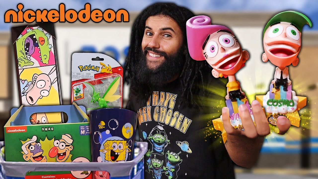 Hunting At GIANT DISCOUNT Stores For Nickelodeon Merch And Found Grails!!