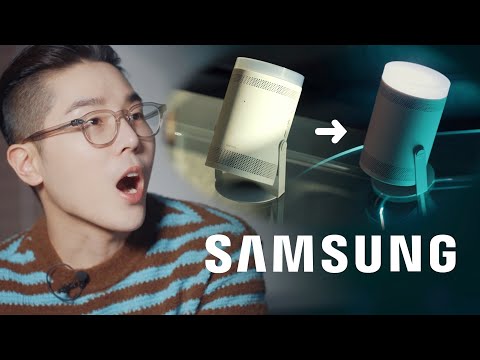 삼성이 <strong>CES에서</strong> 공개하자 난리 난 블루투스 스피커는 사실 100인치 갤럭시TV 였습니다... | 삼성 The Freestyle (더 프리스타일) 리뷰