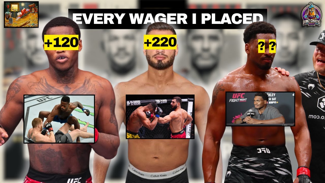 Every WAGER I Placed at UFC 323