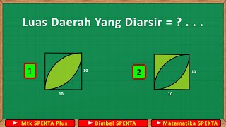 Menghitung Luas Daerah Yang Diarsir