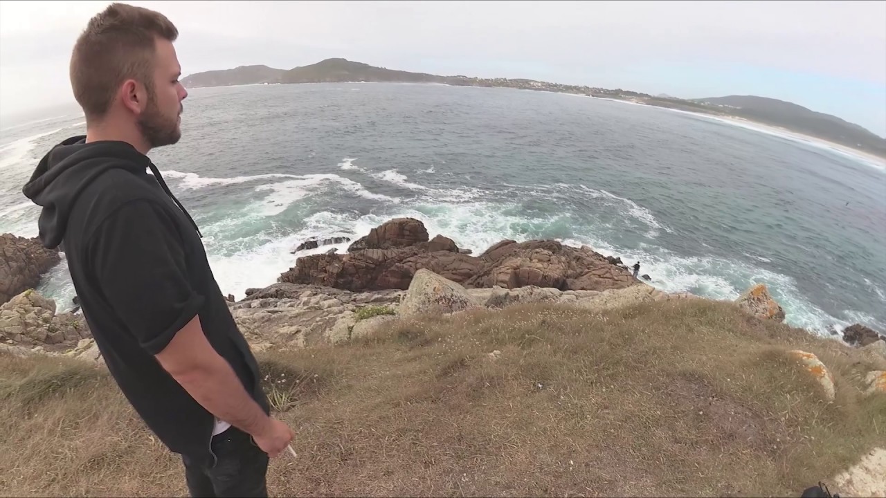 San Jorge Beach - Ferrol - Galicia 2017 · YI 4K · Zhiyun Rider M