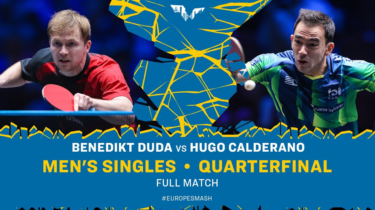 FULL MATCH | Benedikt Duda vs Hugo Calderano | MS QF | 