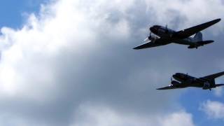 Three ship fly by!