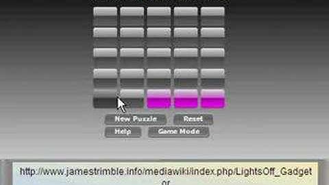 How to solve Lights Out