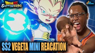 Super Saiyan 2 Vegeta (Mini) FIRST TIME Reaction In Dragon Ball Sparking! ZERO