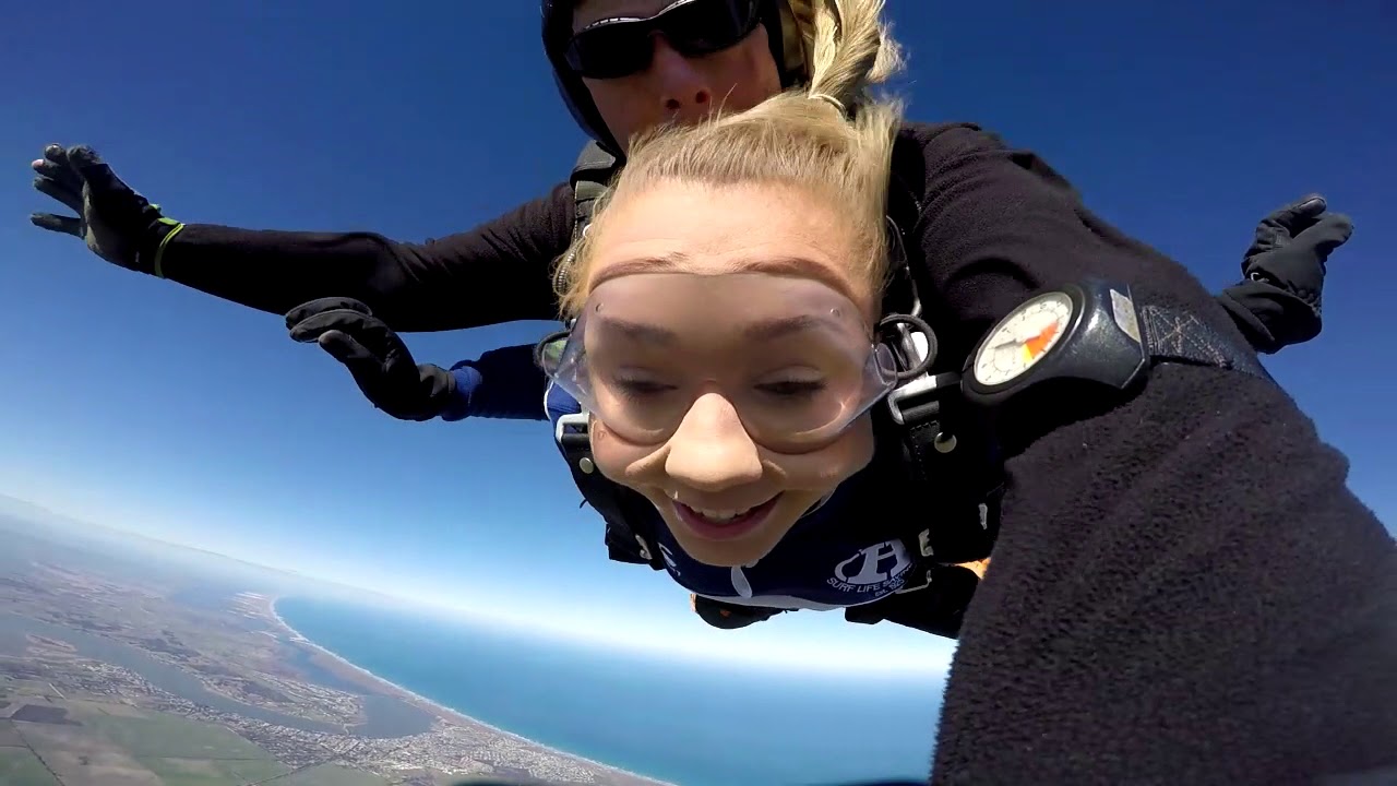 Isabelle Williams at Coastal Skydive