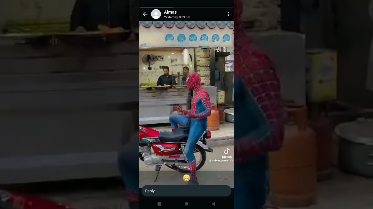 spider man in Market Street