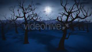 Cartoon Dark Dry Forest Old Film Glitch Look Theme | Motion Graphics - Videohive template screenshot 5